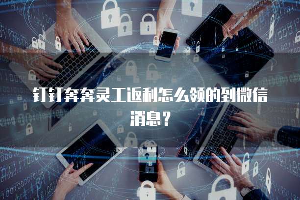 钉钉奔奔灵工返利怎么领的到微信消息？