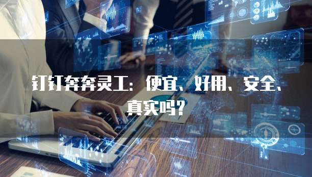 钉钉奔奔灵工:便宜、好用、安全、真实吗?