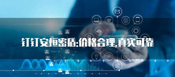 钉钉安恒密盾:价格合理,真实可靠