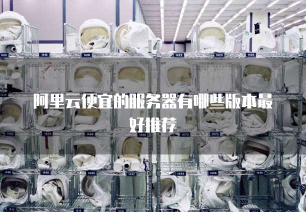 阿里云便宜的服务器有哪些版本最好推荐