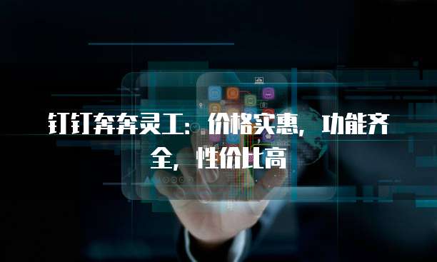 钉钉奔奔灵工:价格实惠,功能齐全,性价比高