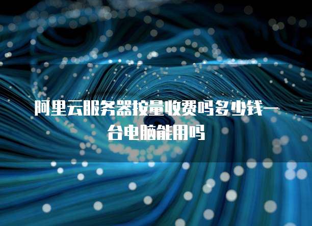 阿里云服务器按量收费吗多少钱一台电脑能用吗