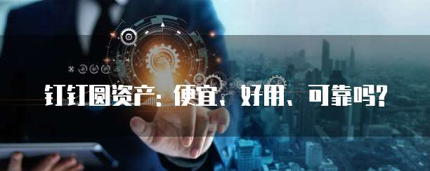 钉钉圆资产: 便宜、好用、可靠吗?