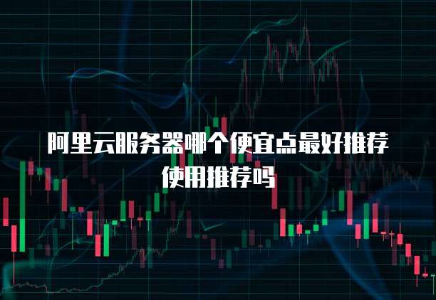 阿里云服务器哪个便宜点最好推荐使用推荐吗