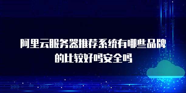 阿里云服务器推荐系统有哪些品牌的比较好吗安全吗