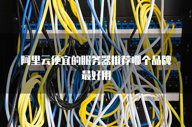 阿里云便宜的服务器推荐哪个品牌最好用