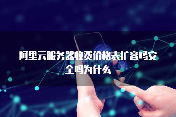 阿里云服务器收费价格表扩容吗安全吗为什么