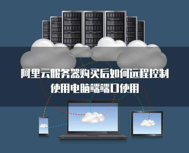 阿里云服务器购买后如何远程控制使用电脑端端口使用