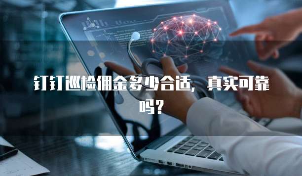 钉钉巡检佣金多少合适,真实可靠吗?