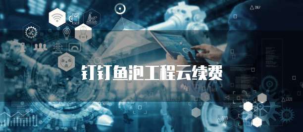 钉钉鱼泡工程云续费