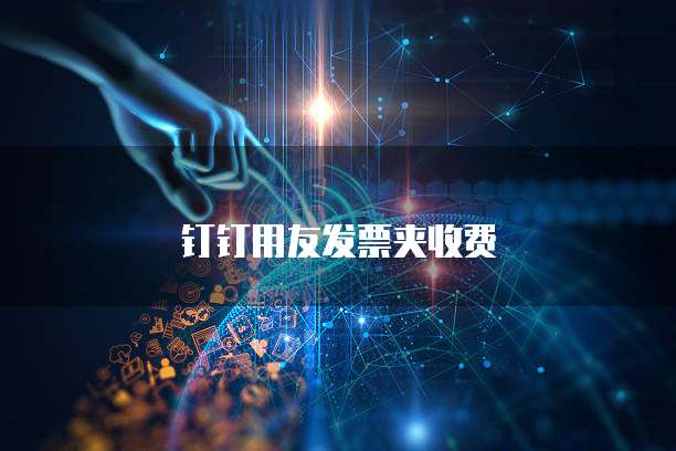 钉钉用友发票夹收费