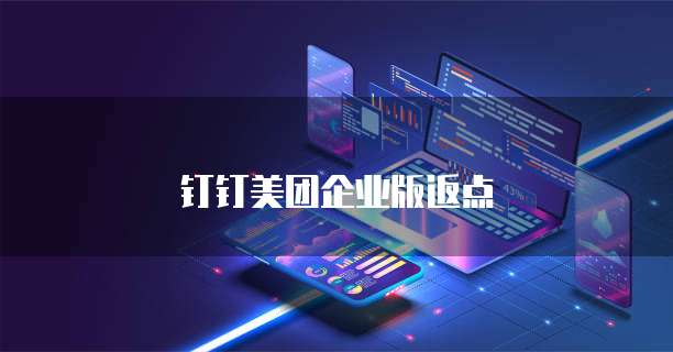 钉钉美团企业版返点
