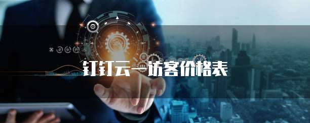 钉钉云一访客价格表