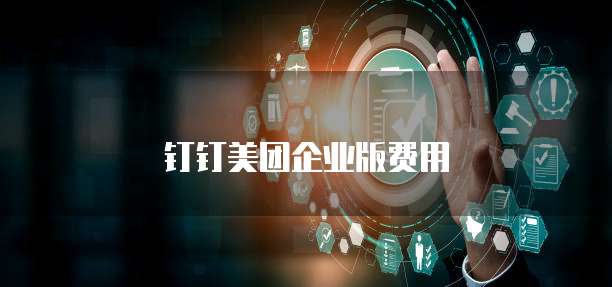 钉钉美团企业版费用