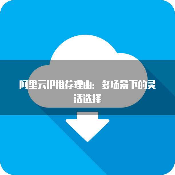阿里云IP推荐理由:多场景下的灵活选择