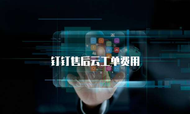 钉钉售后云工单费用