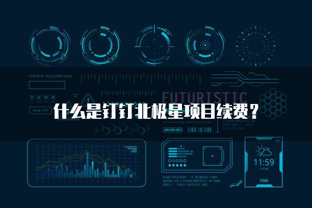 什么是钉钉北极星项目续费?