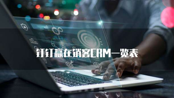 钉钉赢在销客CRM一览表