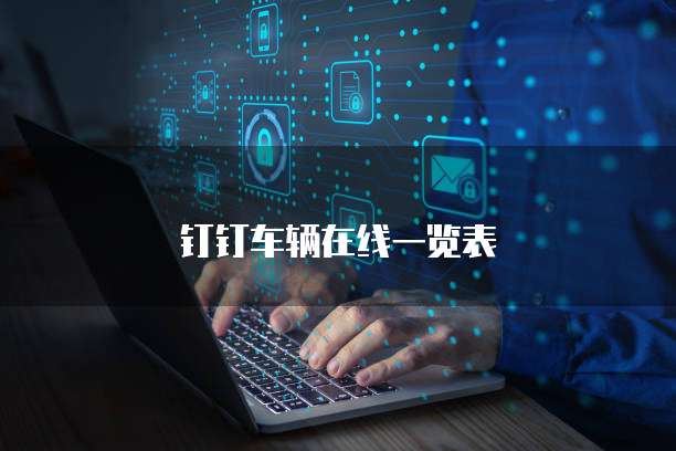钉钉车辆在线一览表