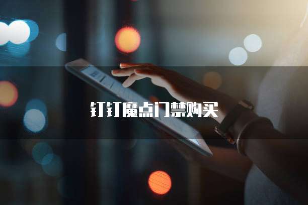 钉钉魔点门禁购买