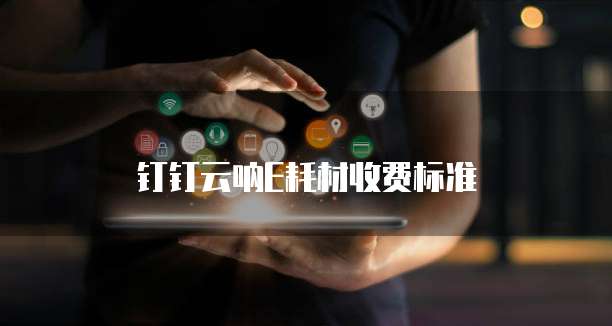 钉钉云呐E耗材收费标准