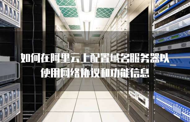 如何在阿里云上配置域名服务器以使用网络协议和功能信息