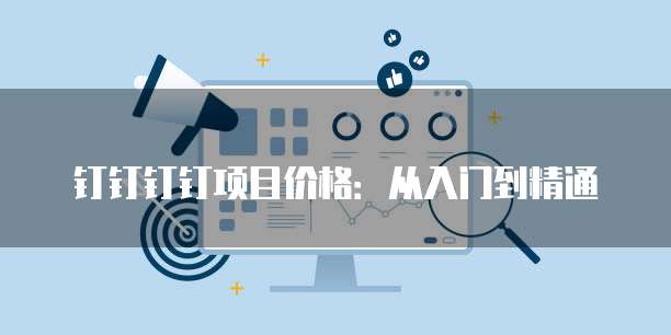 钉钉钉钉项目价格:从入门到精通