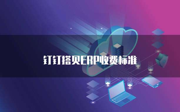 钉钉搭贝ERP收费标准