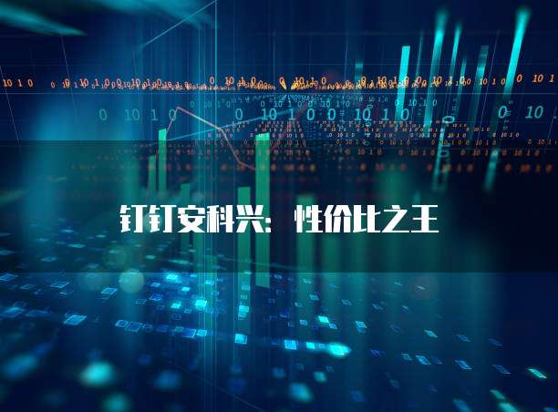 钉钉安科兴:性价比之王