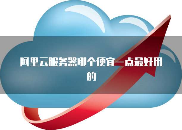 阿里云服务器哪个便宜一点最好用的