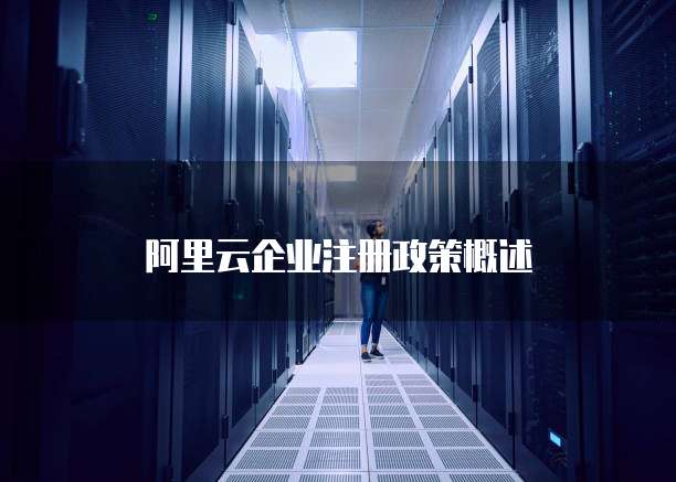 阿里云企业注册政策概述
