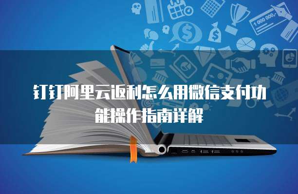 钉钉阿里云返利怎么用微信支付功能操作指南详解