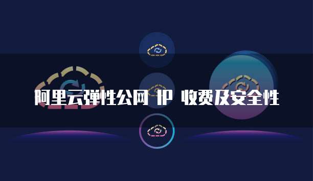 阿里云弹性公网 IP 收费及安全性