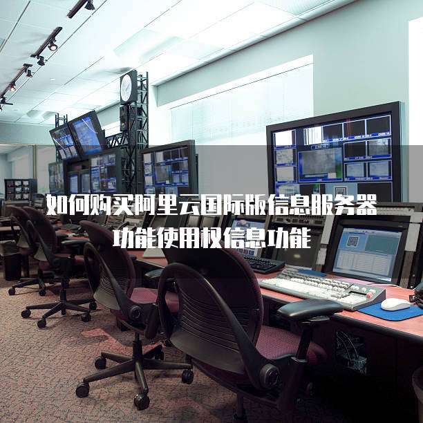 如何购买阿里云国际版信息服务器功能使用权信息功能