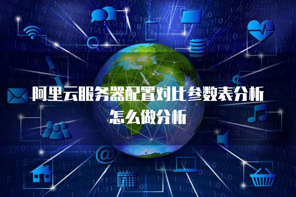 阿里云服务器配置对比参数表分析怎么做分析