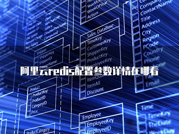 阿里云redis配置参数详情在哪看