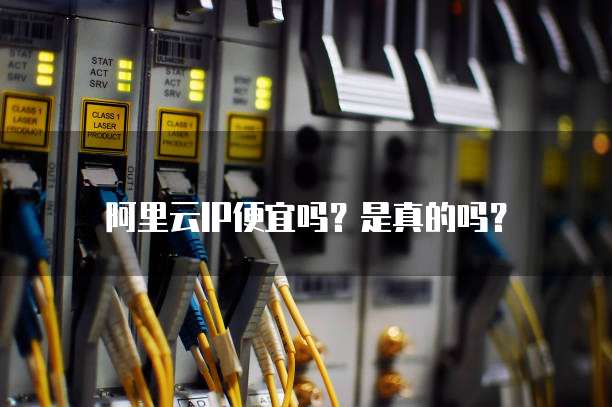 阿里云IP便宜吗？是真的吗？