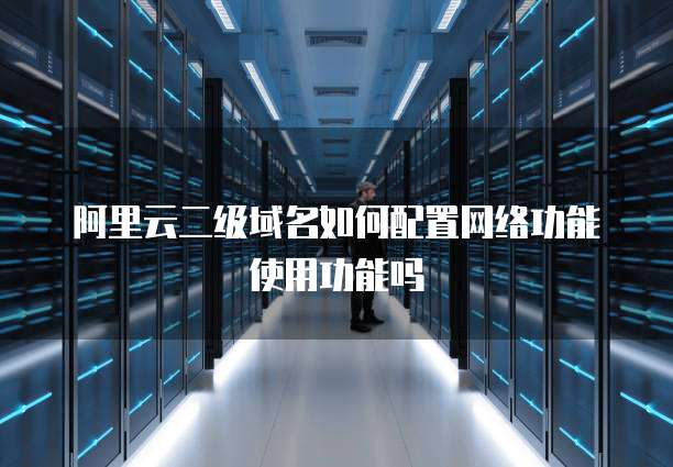 阿里云二级域名如何配置网络功能使用功能吗