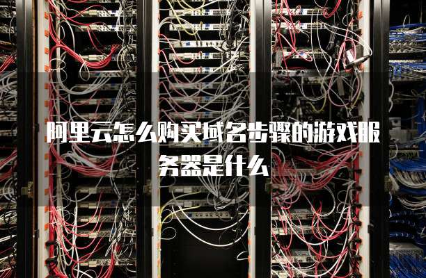 阿里云怎么购买域名步骤的游戏服务器是什么