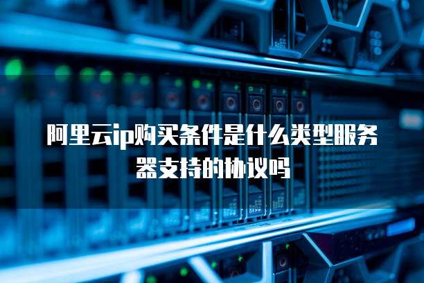 阿里云ip购买条件是什么类型服务器支持的协议吗