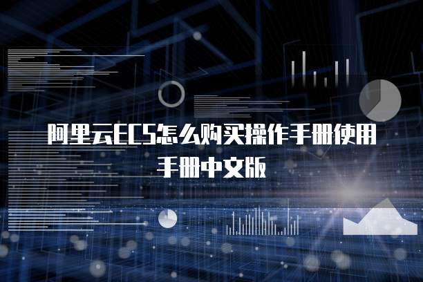 阿里云ECS怎么购买操作手册使用手册中文版
