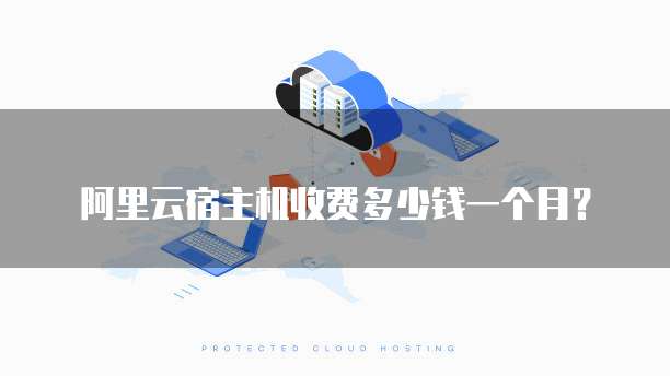 阿里云宿主机收费多少钱一个月?
