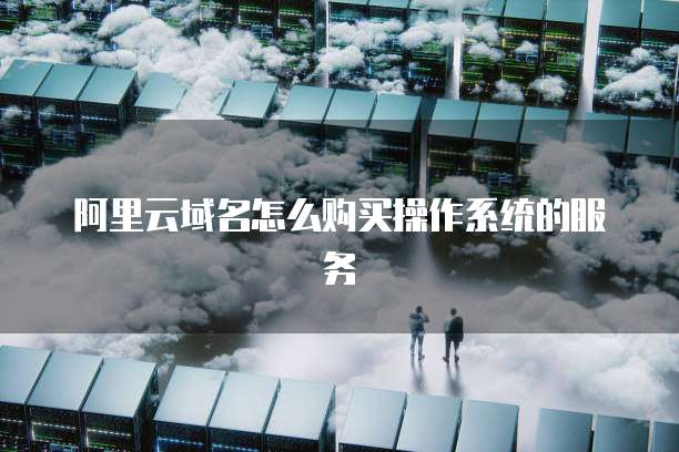 阿里云域名怎么购买操作系统的服务