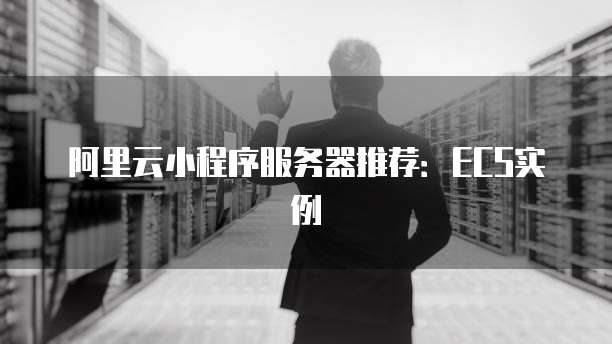 阿里云小程序服务器推荐:ECS实例