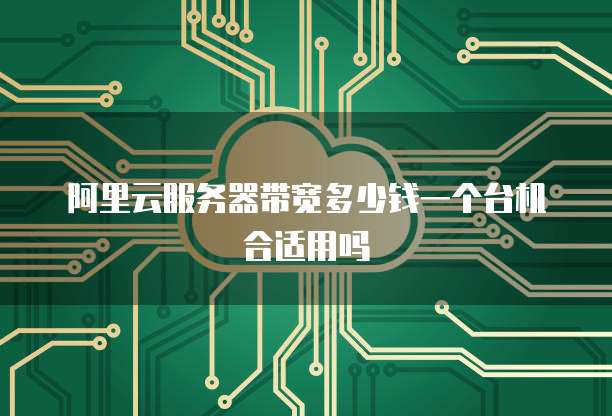 阿里云服务器带宽多少钱一个台机合适用吗