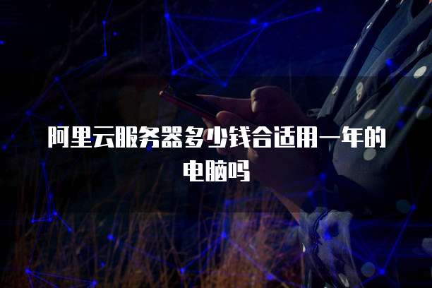 阿里云服务器多少钱合适用一年的电脑吗