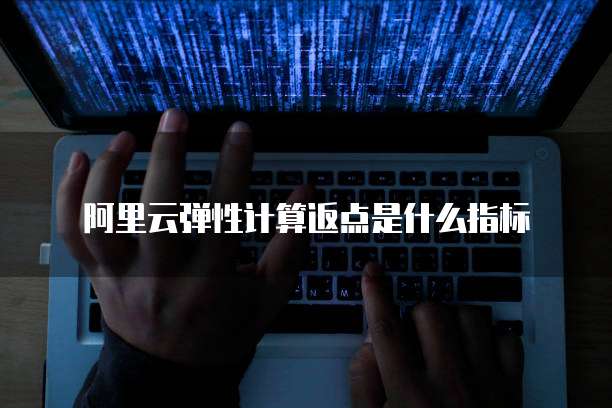 阿里云弹性计算返点是什么指标