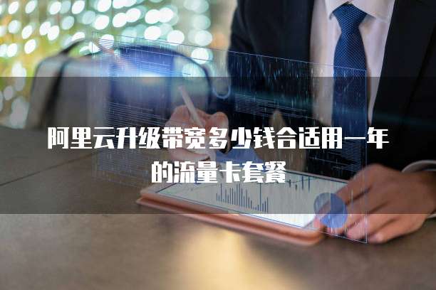 阿里云升级带宽多少钱合适用一年的流量卡套餐