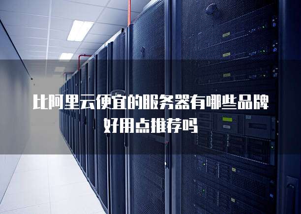 比阿里云便宜的服务器有哪些品牌好用点推荐吗