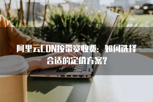 阿里云CDN按带宽收费:如何选择合适的定价方案?
